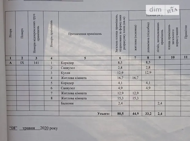 Квартира на вул. Семена Палія, 22А в Одесі, ID 336888, фото №16