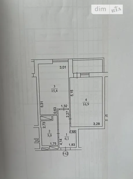 Квартира на вул. Мокра, 8Б в Київ, ID 337633, фото №3