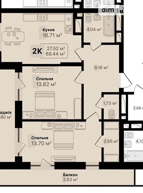 Квартира на вул. Соняшникова, 32 в Львові, ID 338339, фото №13