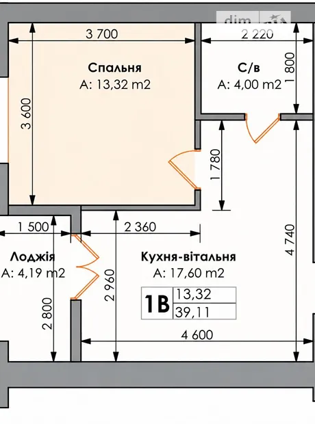 Квартира на вул. Миколи Сингаївського в Києві, ID 338615, фото №17