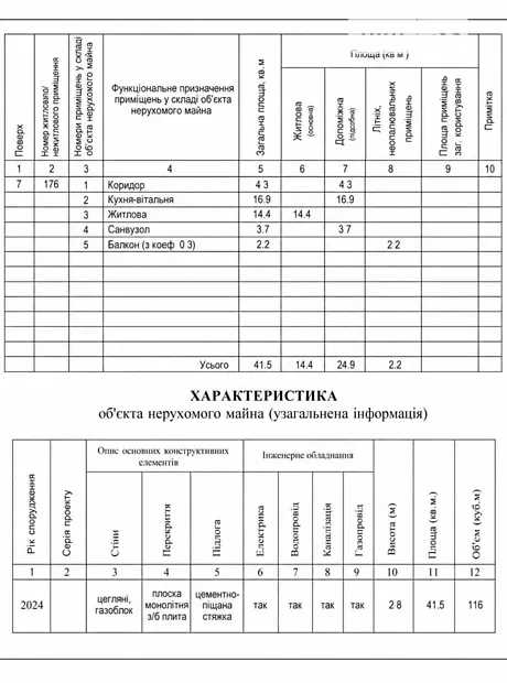 Квартира на вул. Літературна, 1б в Київ, ID 338619, фото №4