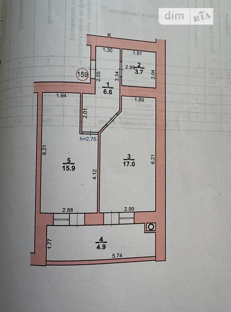 Квартира на вул. Степана Бандери, 30А в Хмельницькому, ID 346243, фото №8