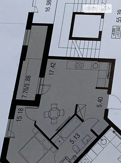 Квартира на вул. Мисливська, 34-36 в Київ, ID 347454, фото №2