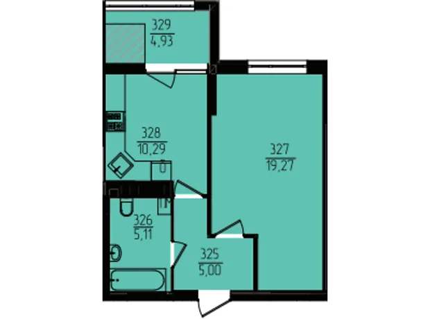 Квартира на вул. Озерна, 20/4Б в Хмельницькому, ID 348231, фото №6