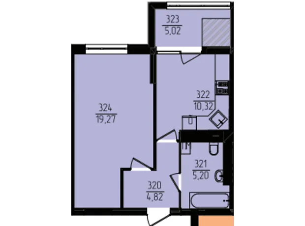 Квартира на вул. Озерна, 20/4Б в Хмельницькому, ID 348233, фото №6