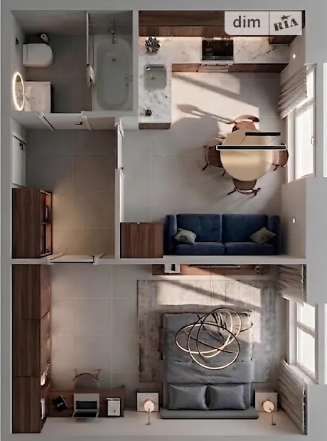 Квартира на вул. Лисенка, 21 в Києві, ID 349673, фото №17