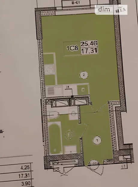 Квартира на просп. Миколи Бажана, 17 в Київ, ID 353083, фото №4