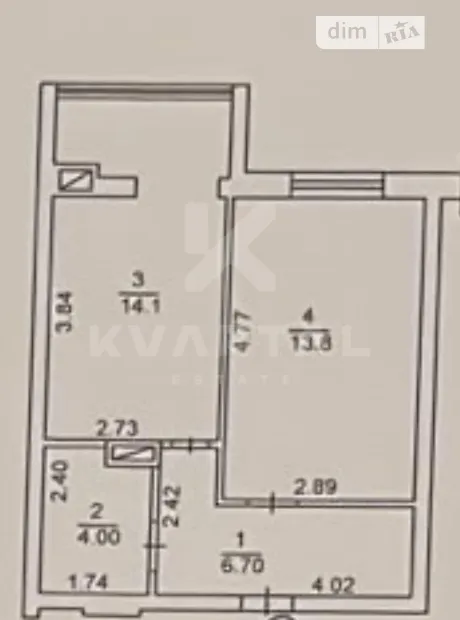 Квартира на вул. Університетська, 1В/1 в Києві, ID 350210, фото №17