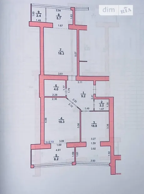 Квартира на вул. Шевченка в Хмельницькому, ID 350297, фото №23