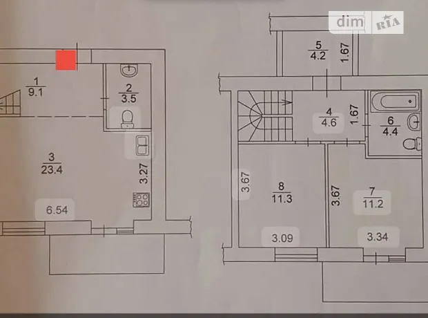 Квартира на вул. Набережна, 8Д в Києві, ID 351699, фото №9