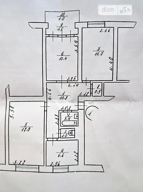 Квартира на вул. Франтішека Тихого, 19, ID 351785, фото №1