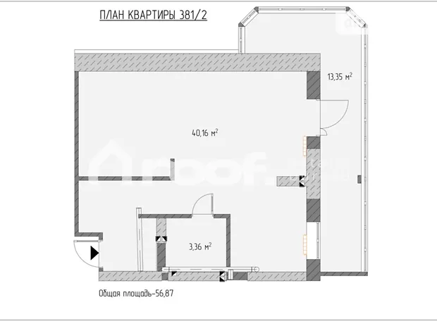 Квартира на вул. Олега Мудрака, 66 в Києві, ID 355130, фото №9