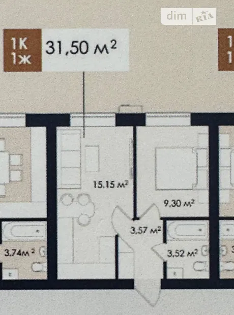Квартира на вул. Соборна, 39 в Київ, ID 357457, фото №4