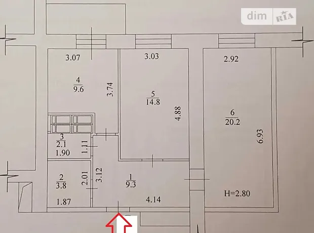 Квартира на вул. Клочківська, 98А в Харкові, ID 359700, фото №4