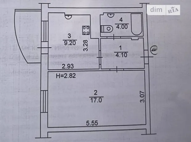 Квартира на вул. Київська, 73 в Києві, ID 360152, фото №15