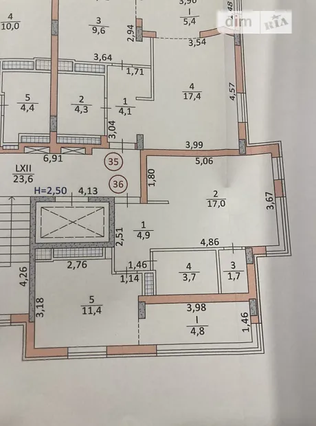 Квартира на вул. Смакули, 1Б в Тернополі, ID 365254, фото №2