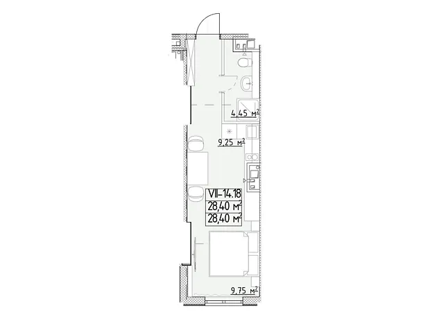 Квартира на вул. Генуезька, 1Ж в Одесі, ID 370111, фото №6
