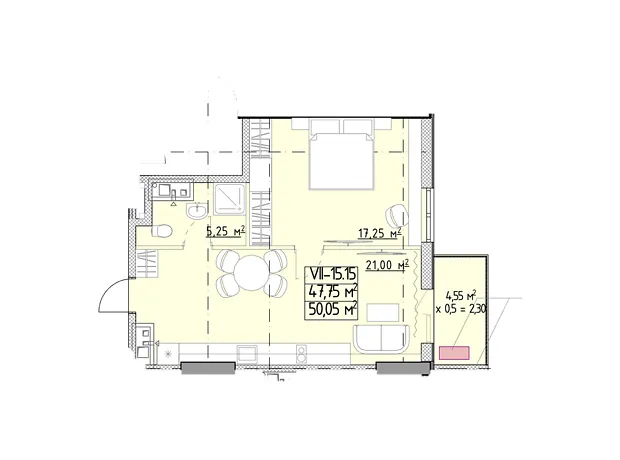 Квартира на вул. Генуезька, 1Ж в Одесі, ID 370109, фото №6