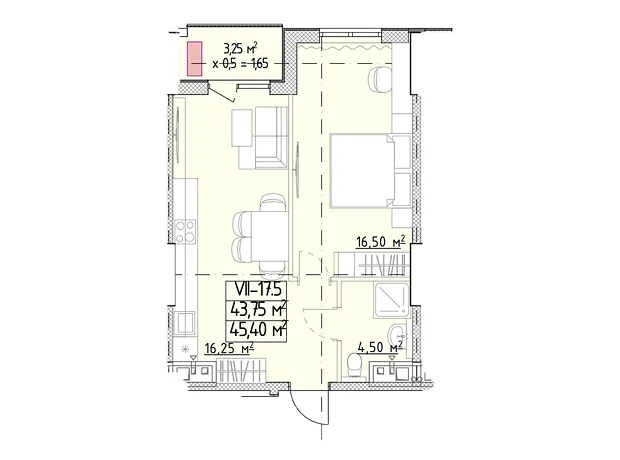 Квартира на вул. Генуезька, 1Ж в Одесі, ID 370124, фото №6