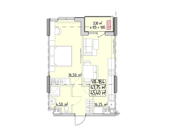 Квартира на вул. Генуезька, 1Ж в Одесі, ID 370143, фото №6