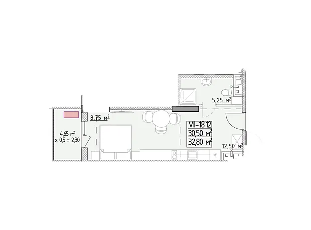 Квартира на вул. Генуезька, 1Ж в Одесі, ID 370136, фото №6