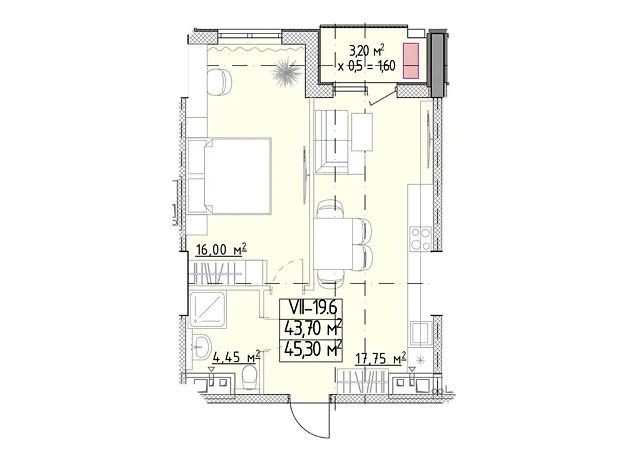 Квартира на вул. Генуезька, 1Ж в Одесі, ID 370121, фото №6