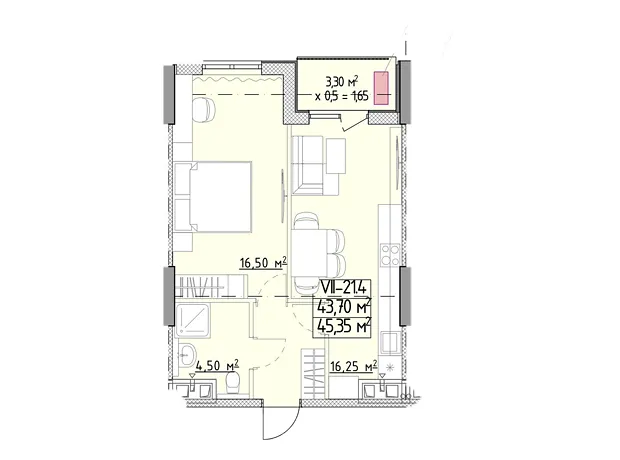 Квартира на вул. Генуезька, 1Ж в Одесі, ID 370101, фото №6