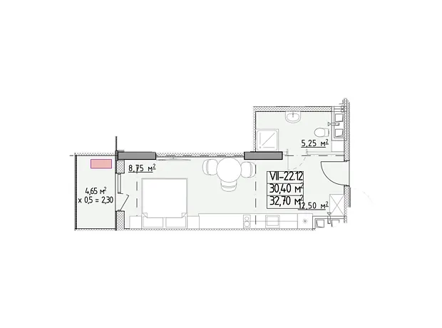 Квартира на вул. Генуезька, 1Ж в Одесі, ID 370083, фото №6