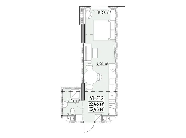 Квартира на вул. Генуезька, 1Ж в Одесі, ID 370081, фото №6