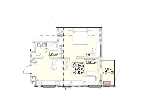 Квартира на вул. Генуезька, 1Ж в Одесі, ID 370077, фото №6