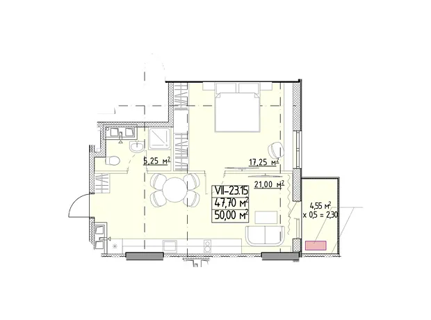 Квартира на вул. Генуезька, 1Ж в Одесі, ID 370073, фото №6