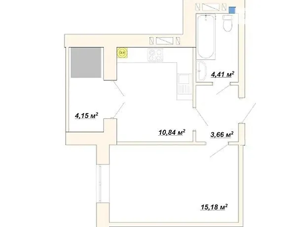 Квартира на вул. Ленкавського, 20 в Івано-Франківську, ID 377960, фото №2