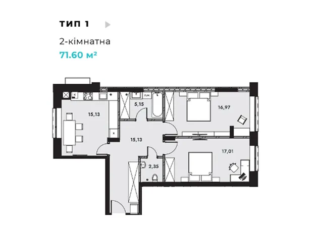 Квартира на вул. Буковинська, 62 в Чернівцях, ID 380507, фото №6