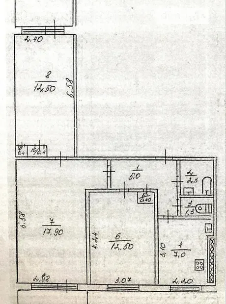 Квартира на вул. Космонавтів, 27 в Кривому Розі, ID 383836, фото №13