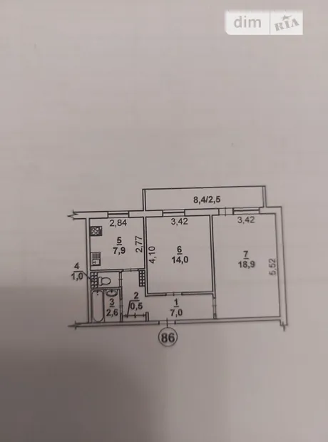 Квартира на вул. Генерала Алмазова, 77 в Миколаєві, ID 398420, фото №17