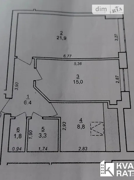 Квартира на вул. В'ячеслава Чорновола, 155 в Івано-Франківську, ID 402479, фото №5