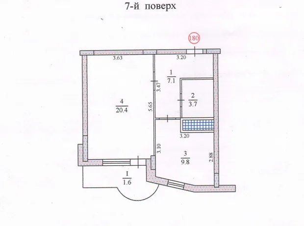Квартира на вул. Довженка Олександра, 12 в Тернополі, ID 403305, фото №10