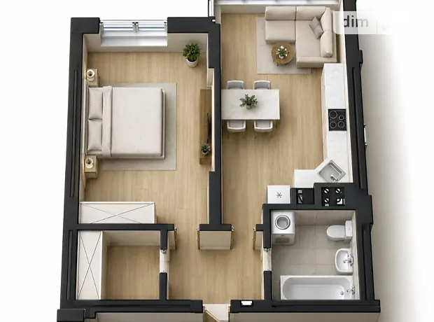 Квартира на вул. Стецька, 20Б в Тернополі, ID 404257, фото №15