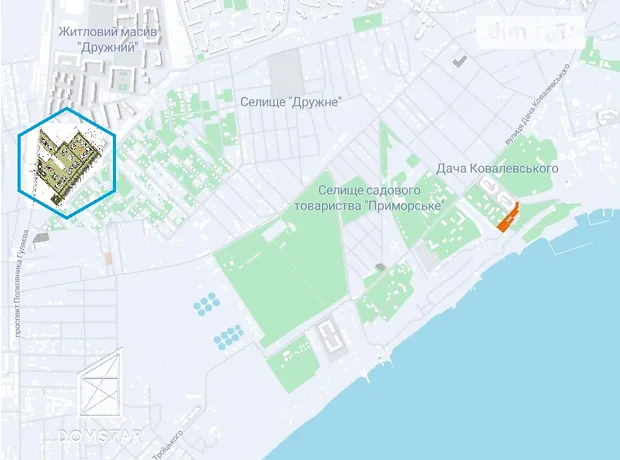 Квартира на вул. Перлинна, 100 в Одесі, ID 405982, фото №6