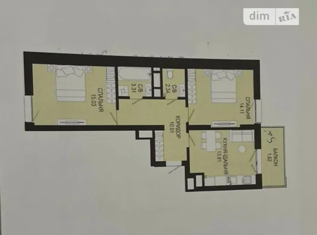 Квартира на вул. Щурата, 2В в Львові, ID 406208, фото №6