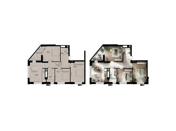 Квартира на вул. Праведників світу, 6 в Вінниці, ID 409240, фото №6