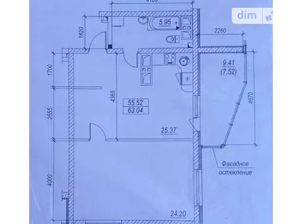 Квартира на пров. Середньофонтанський, 1А в Одесі, ID 409618, фото №17