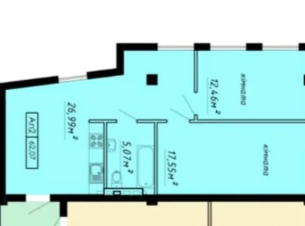 Квартира на вул. Шептицького Андрія Митрополита, 31 в Тернополі, ID 477339, фото №4