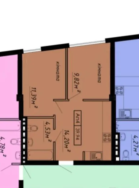 Квартира на вул. Шептицького Андрія Митрополита, 31 в Тернополі, ID 477092, фото №4