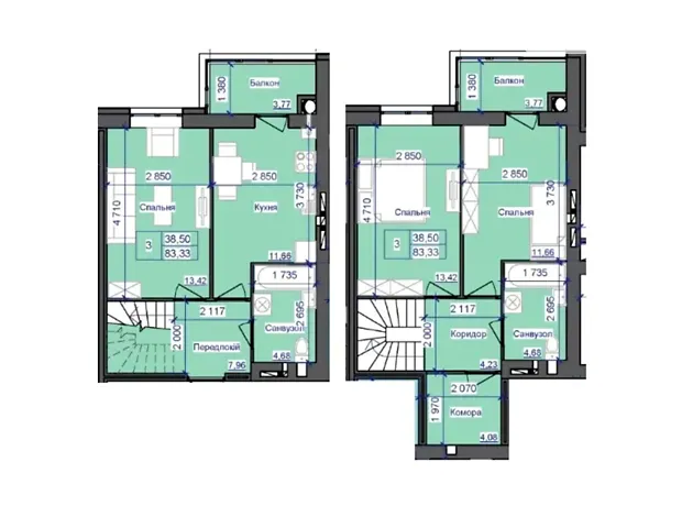 Квартира на вул. Велика Бердичівська, 50А в Житомирі, ID 414577, фото №6