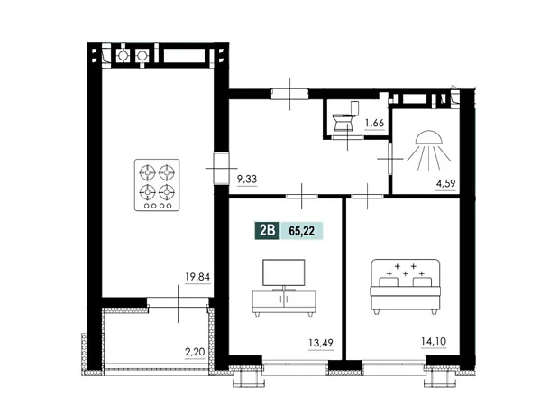 Квартира на вул. Маламужа Олександра, 31 в Черкасах, ID 414884, фото №6