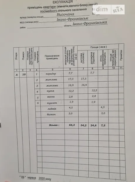 Квартира на вул. Височана Семена, 18 в Івано-Франківську, ID 416103, фото №12
