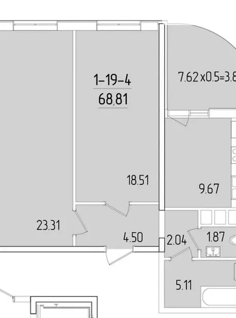 Квартира на вул. Краснова, 1Д в Одесі, ID 421861, фото №9