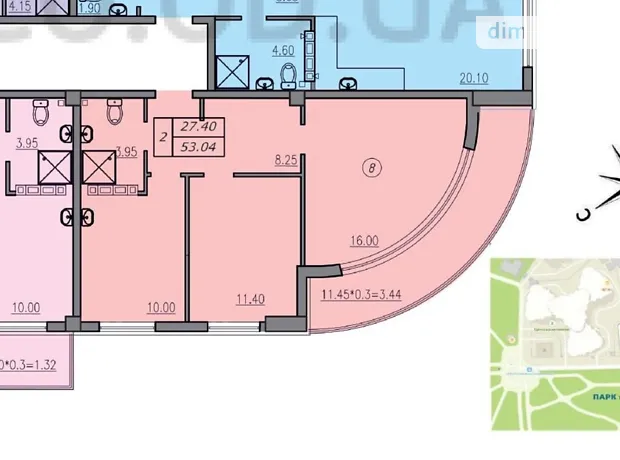 Квартира на бульв. Гетьмана Сагайдачного, 7, ID 440045, фото №1