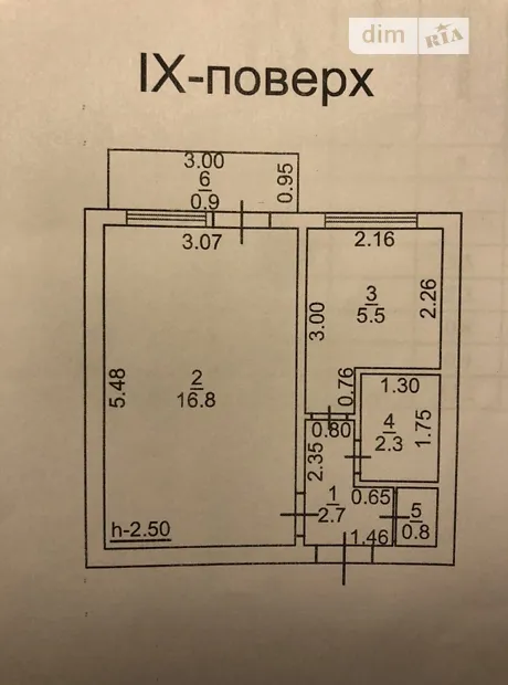 Квартира на вул. Академіка Корольова в Одесі, ID 470864, фото №9